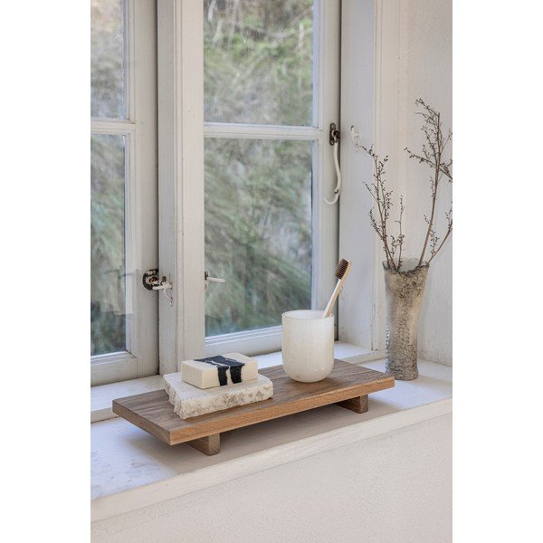 Portaspazzolino color crema in vetro Opal – Mette Ditmer Denmark-image-3