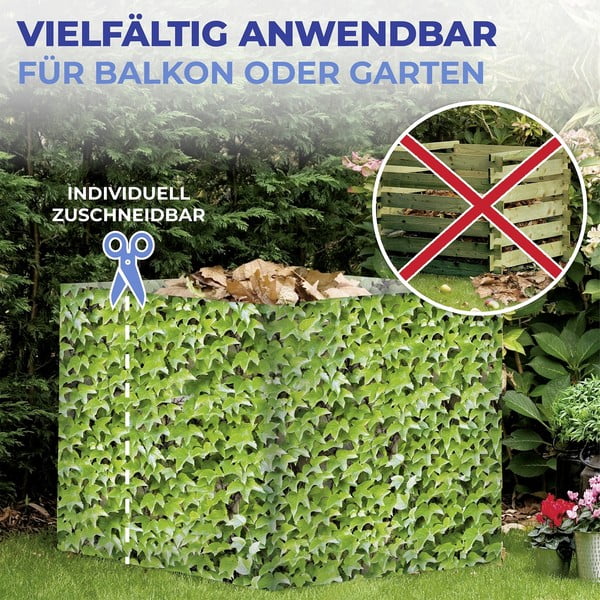 Parasole verde in plastica 500x85 cm Wilder Wein – Maximex-image-1