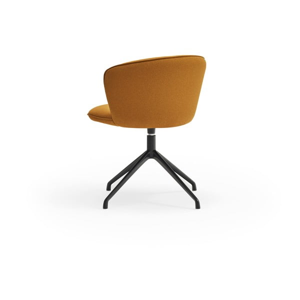 Set di sedie da pranzo color senape in imbottito 2 pz Add – Teulat-image-2