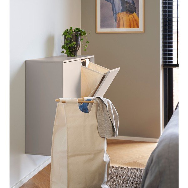 Cesta per il bucato da parete grigio chiaro Laundry Box – ReCollector-image-3