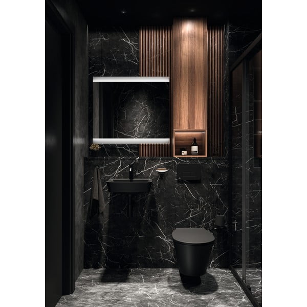 Miscelatore per lavabo nero opaco Silk Black - Ideal Standard-image-2