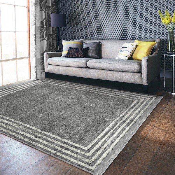 Tappeto grigio 80x150 cm - Mila Home-image-3