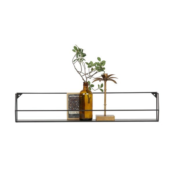 Scaffale in metallo nero Zeta - WOOOD-image-2