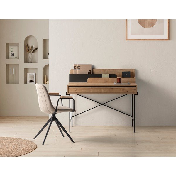 Set di sedie da pranzo beige 2 pz Tali - Marckeric-image-1