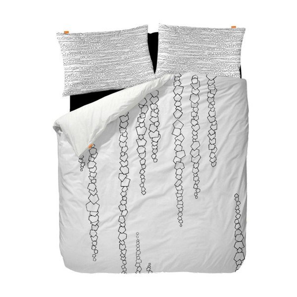 Copripiumino Dripstone, 220x220 cm - Blanc