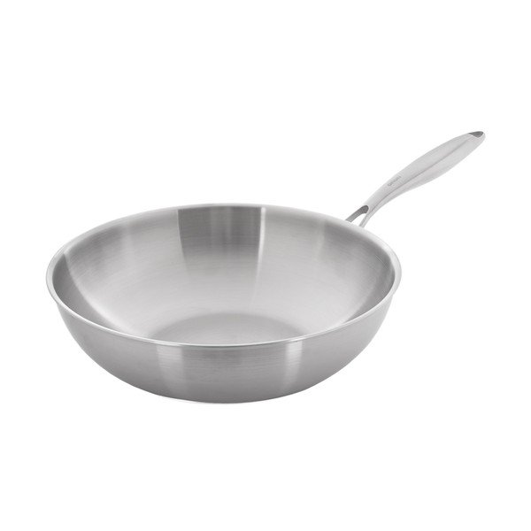 Padella wok in acciaio inox ø 30 cm Steela – Orion-image-2