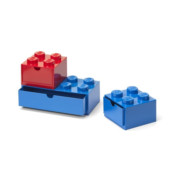 Set di 3 scatole in plastica per bambini Multi-Pack - LEGO®