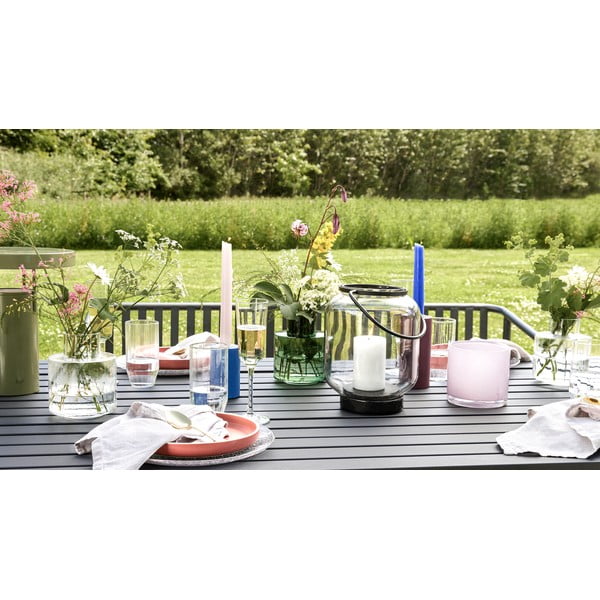 Lampada da tavolo dimmerabile a LED verde con paralume in metallo (altezza 28 cm) BringMe - Hübsch-image-1