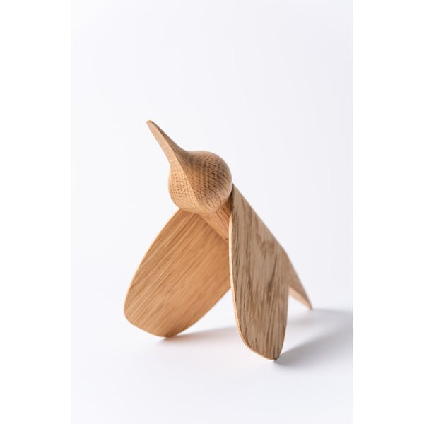 Statuetta in legno di quercia (altezza 11,5 cm) Tica - Gazzda-image-3