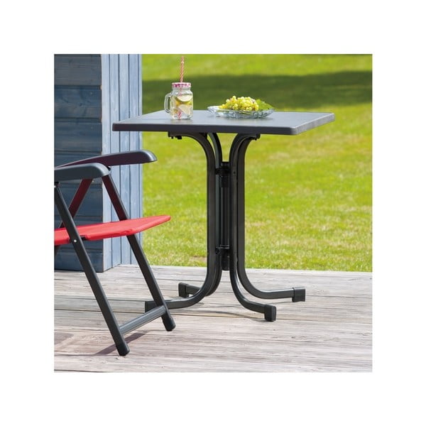 Tavolo da pranzo da giardino 70x70 cm Pizarra - Rojaplast-image-1