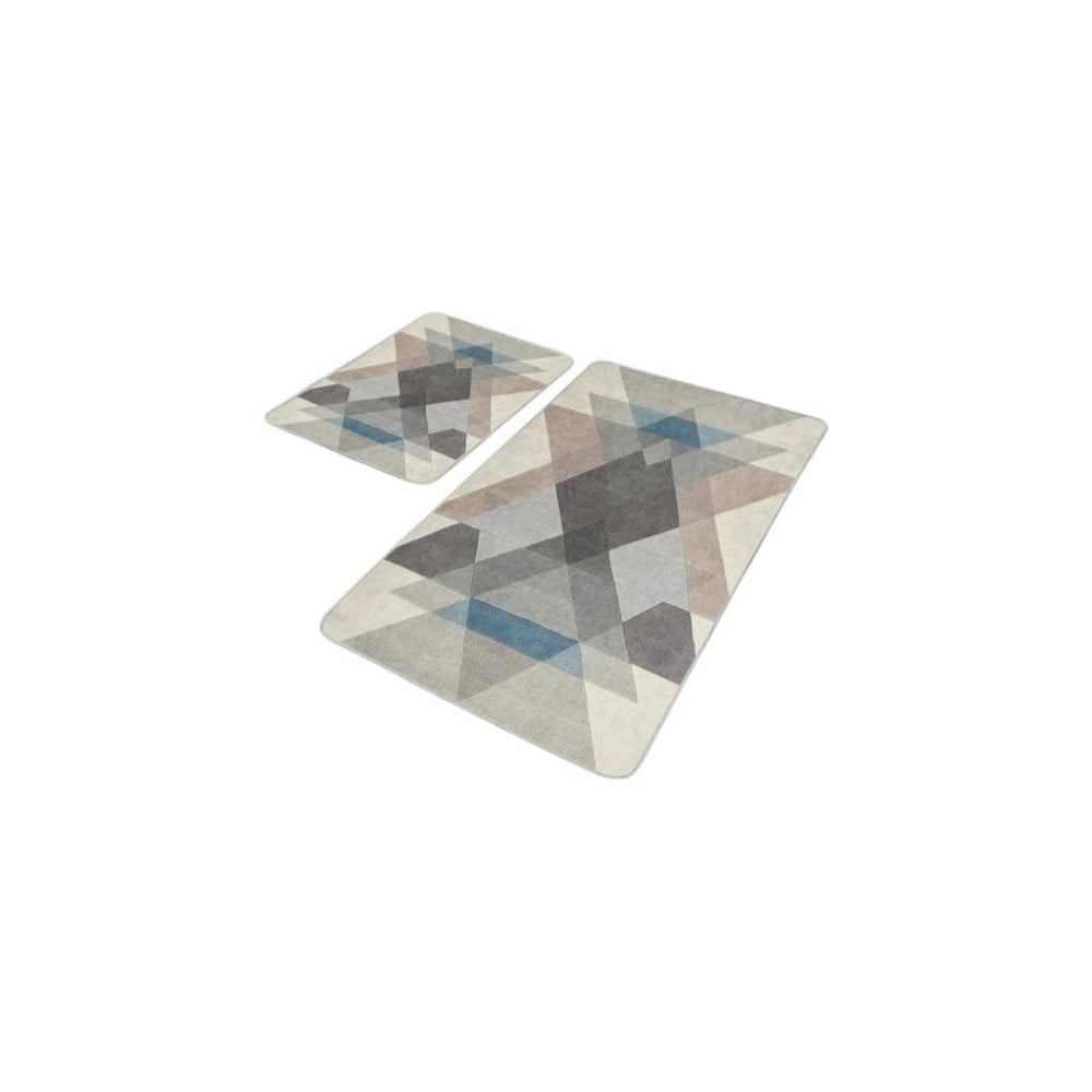 Set di tappetini per il bagno in velluto 2 pz 60x100 cm – Mila Home | Tappeti per il bagno