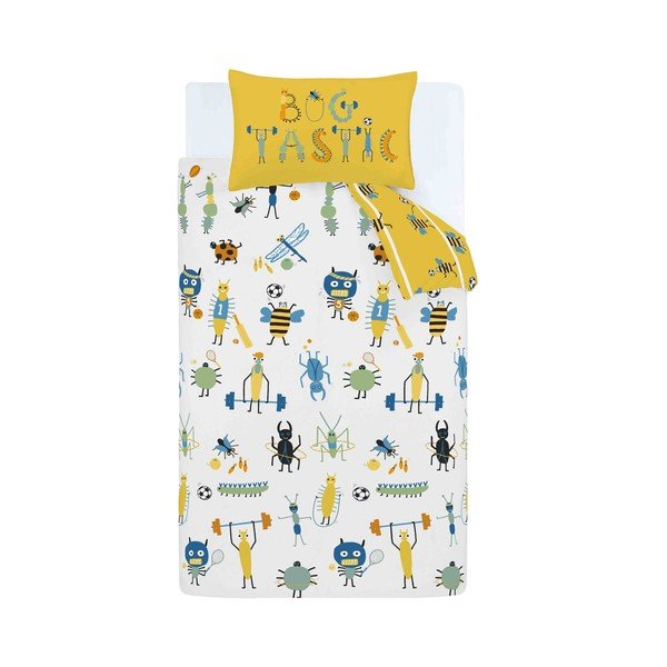 Biancheria da letto per bambini per letto matrimoniale 200x200 cm Bug Tastic - Catherine Lansfield