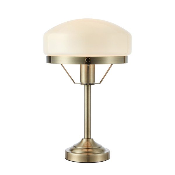 Lampada da tavolo color crema/color ottone (altezza totale 39 cm) Aurelia – Markslöjd