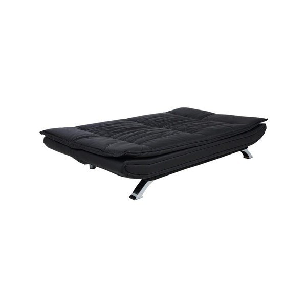 Divano letto nero Fede - Actona-image-1