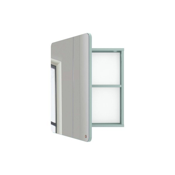 Mobile bagno sospeso con specchio color menta 50x58 cm Color Bath - Tom Tailor-image-2