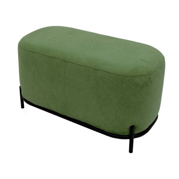 Pouf verde, larghezza 82 cm Harry - Tenzo-image-1