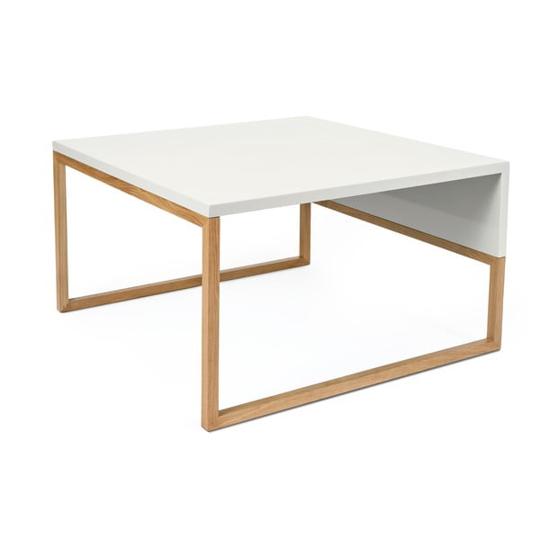 Tavolino bianco Cubis - Woodman