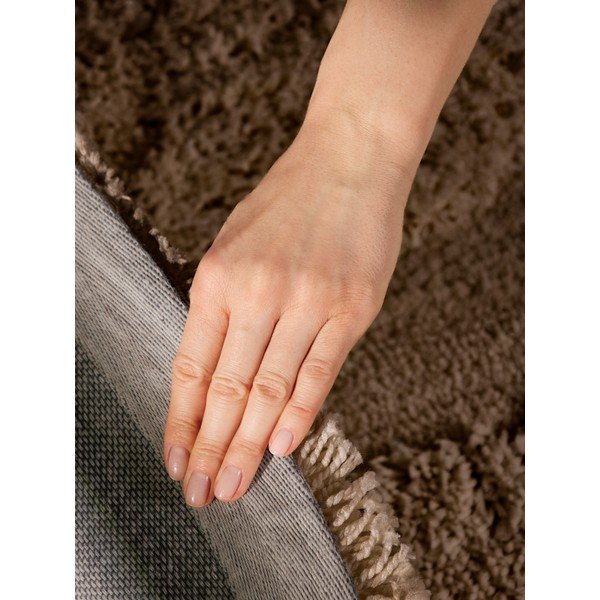 Tappeto rotondo marrone tessuto a mano ø 200 cm Lambeth Jasper – Ted Baker-image-4