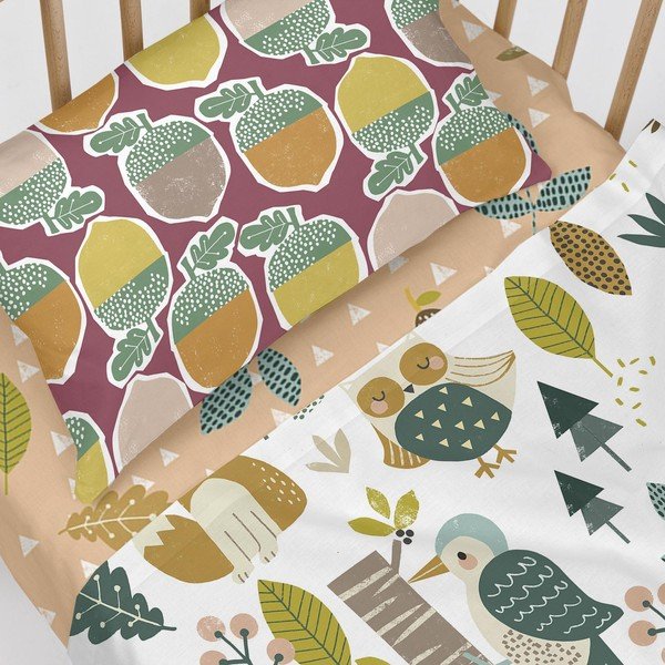 Lenzuolo di cotone per bambini, 70 x 140 cm Harvestwood - Moshi Moshi-image-3