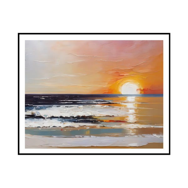 Quadro 40x50 cm Sunset on the Beach  