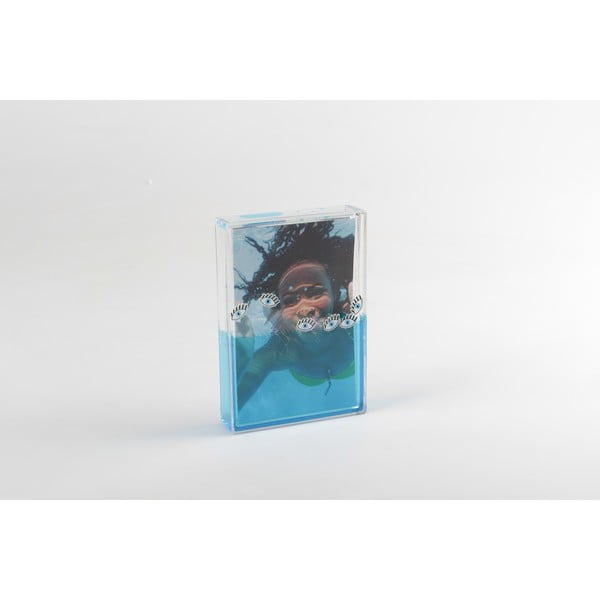 Cornice blu Eye, 11 x 16 cm Aqua - DOIY-image-2