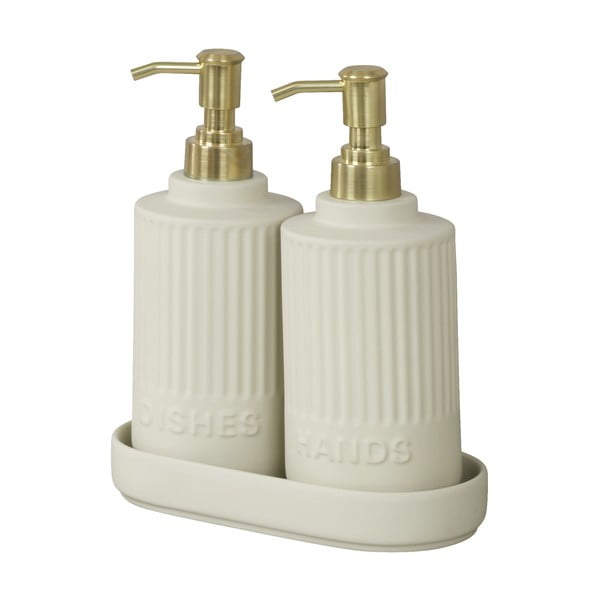 Supporto per detersivo color crema in ceramica Heidi – Wenko