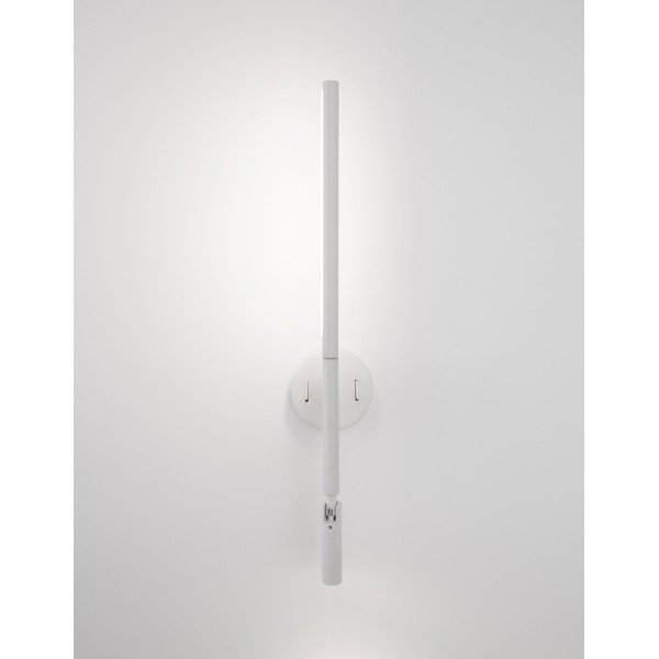 Lampada da parete LED bianco opaco in alluminio con struttura flessibile Handy – Nova Luce-image-2