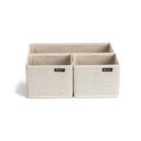 Set di organizer per cassetti in tessuto 3 pz Soft Storage – Bigso