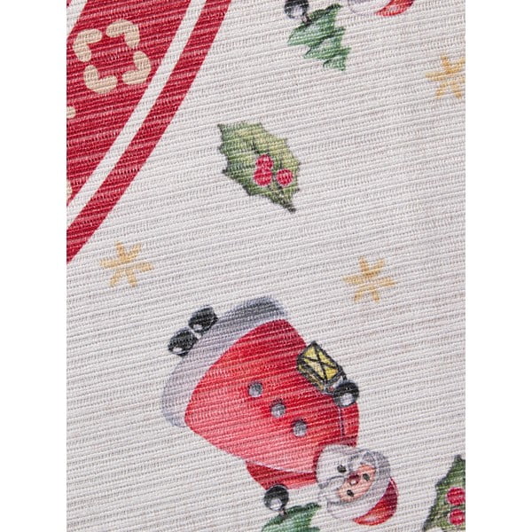 Tappeto rotondo rosso a tema natalizio ø 160 cm Toy's Delight Santa Claus – Villeroy&Boch-image-4