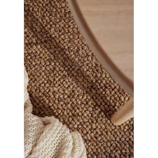 Tappeto in marrone chiaro lavabile 200x290 cm Rocco Caramel – Elle Decoration-image-3