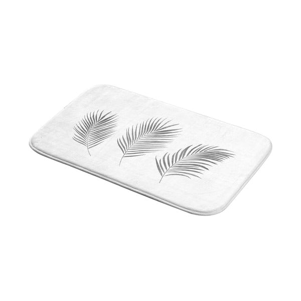 Tappetino per il bagno bianco e argentato 45x75 cm Orbella – douceur d'intérieur-image-4