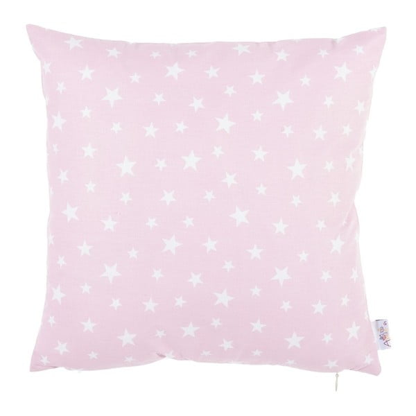 Federa di cotone rosa Mike & Co. NEW YORK Mirro, 35 x 35 cm - Mike & Co. NEW YORK