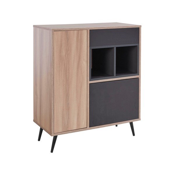 Cassettiera grigio-marrone Layland - Støraa-image-2