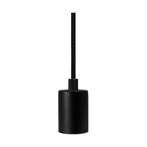 Lampada a sospensione nera con paralume in metallo ø 5 cm Cero - Sotto Luce-image-1