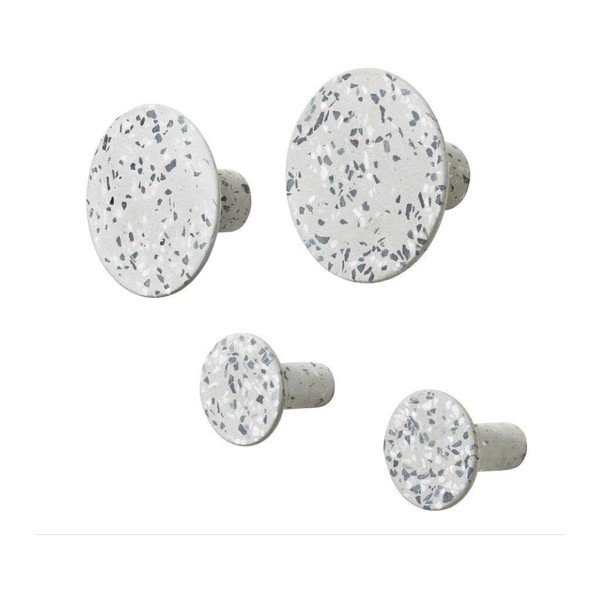Set di 4 ganci da parete Terrazzo - Blomus