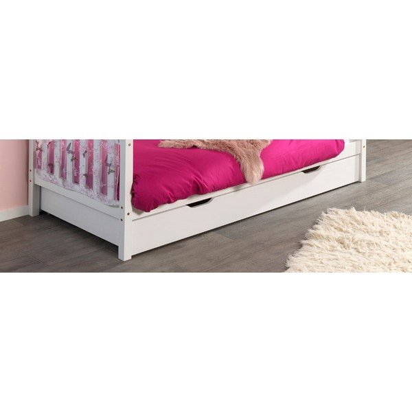 Contenitore sottoletto per bambini bianco 90x200 cm Dallas – Vipack-image-1