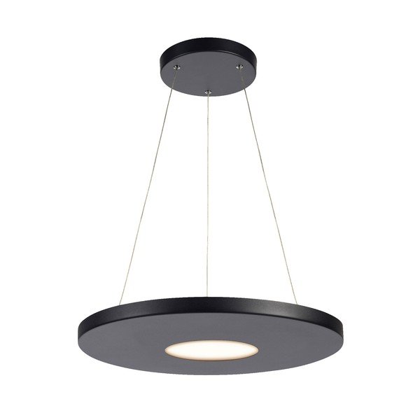 Apparecchio a sospensione nero , ø 50 cm Plate - Markslöjd