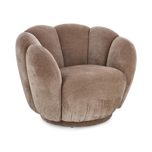 Poltrona grigio tortora Tulip – Bizzotto