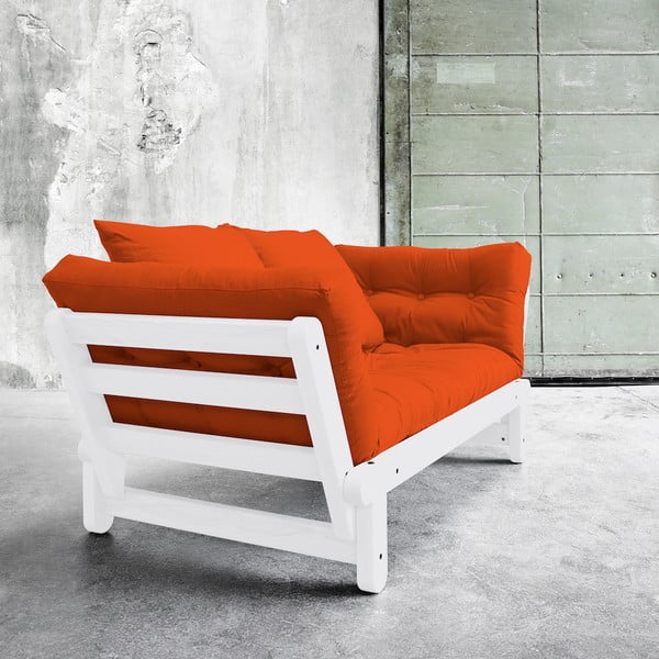 Divano letto Karup Beat Bianco/Arancione - Karup Design-image-3
