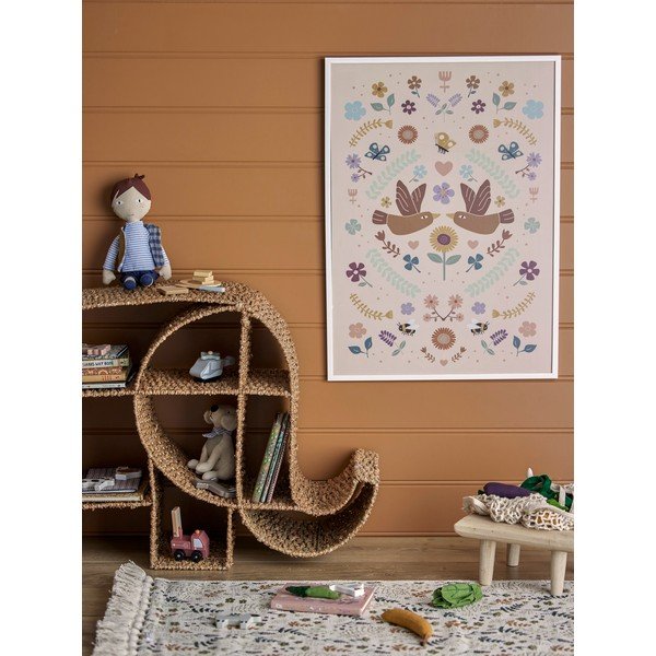 Scaffale in rattan per bambini Elmar - Bloomingville Mini-image-2