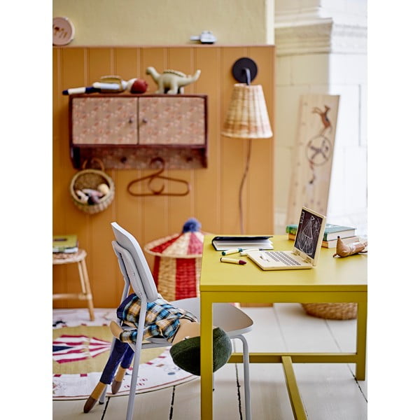 Cestino per bambini in giacinto d'acqua di colore naturale ø 40x40 cm Birsen - Bloomingville Mini-image-2