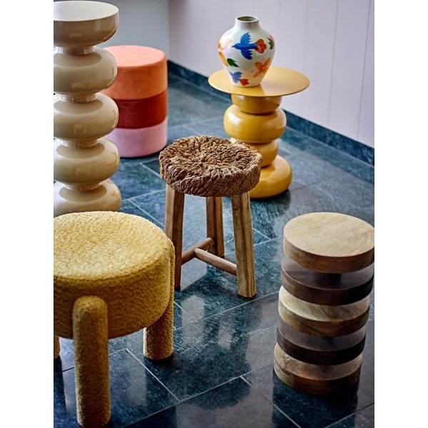 Tavolino rotondo in metallo ø 41 cm Olonne – Bloomingville-image-3