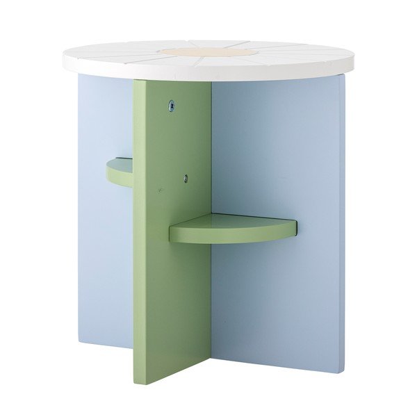 Sgabello per bambini verde chiaro/azzurro Latti – Bloomingville Mini