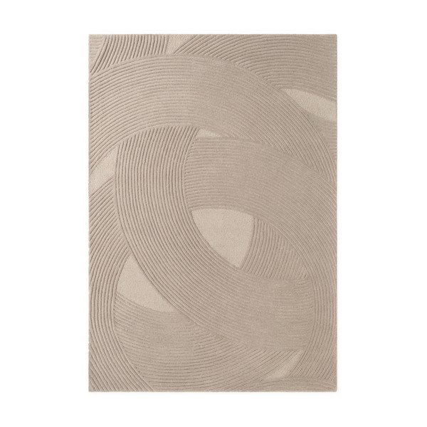 Tappeto beige in lana 120x170 cm Kensington Victoria – Ted Baker