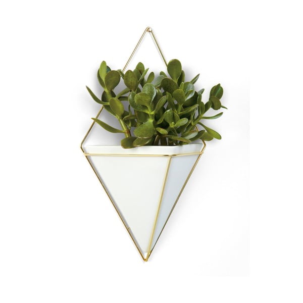 Contenitore in ceramica per vasi di erbe aromatiche/appendibile Trigg - Umbra-image-3