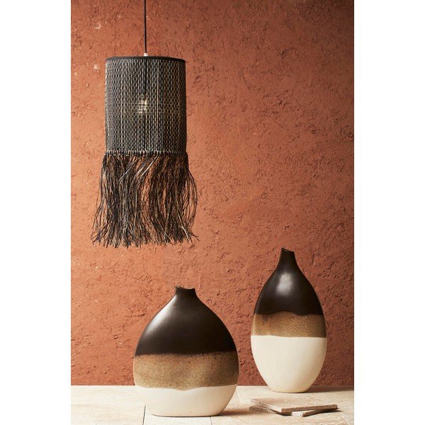 Lampada a sospensione marrone 26x26 cm Kogawa - Côté Table-image-1