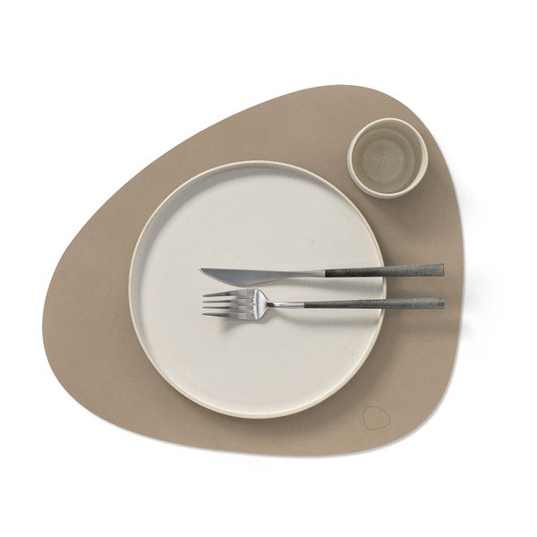 Tovaglietta in eco pelle 37x44 cm Curve L Nupo – LIND DNA-image-1