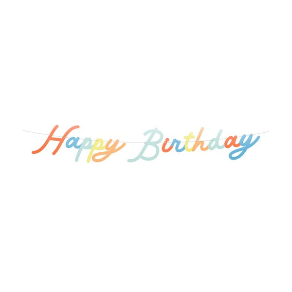 Ghirlanda Happy Birthday - Meri Meri