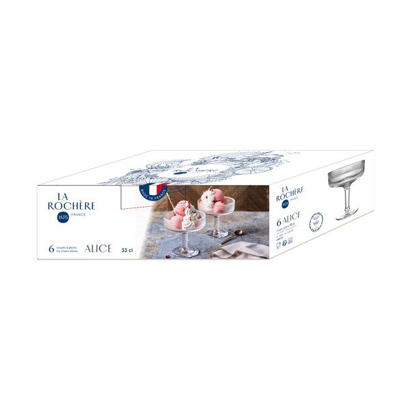 Ciotolina per il gelato in vetro 370 ml – La Rochére-image-3