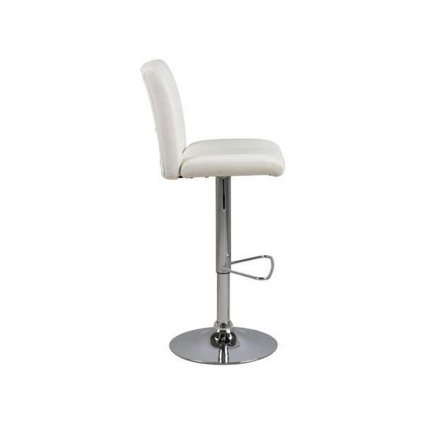 Set di 2 sgabelli da bar bianchi Wilma Barstool - Actona-image-3